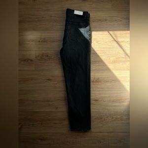 RE/DONE Black Straight Fit Jeans Sz 31